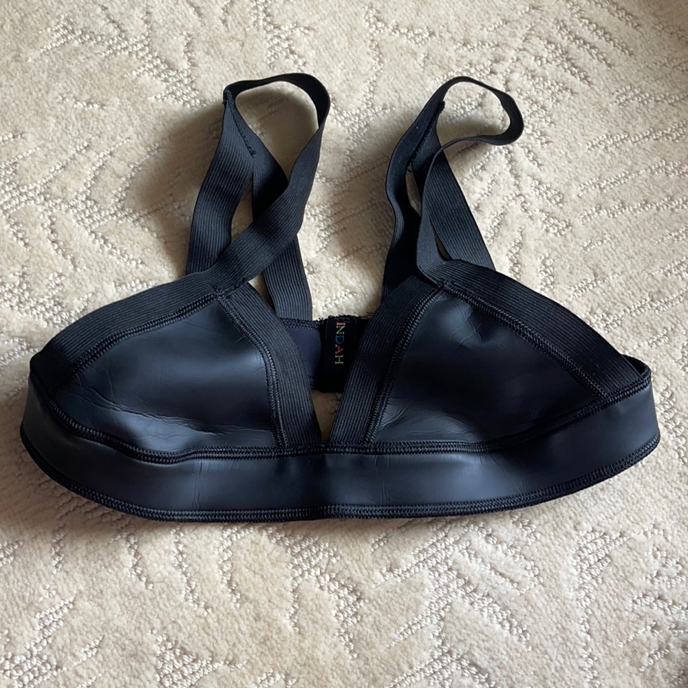 Indah neoprene bikini top